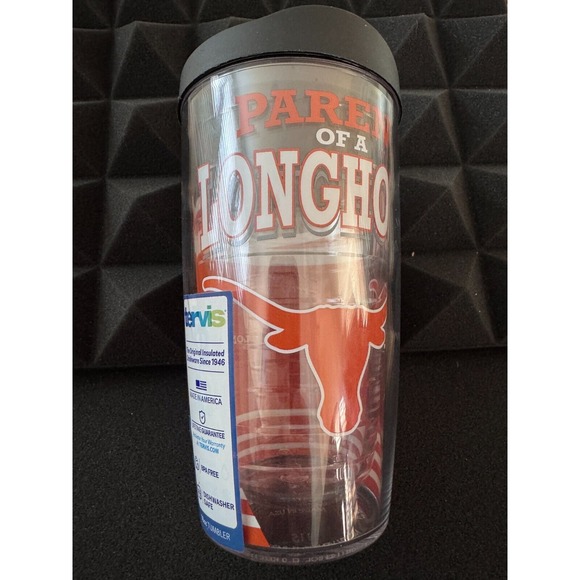 Texas‎ Longhorns UT University of Texas Tervis Cup Parent of a Longhorn 16oz - Picture 1 of 12